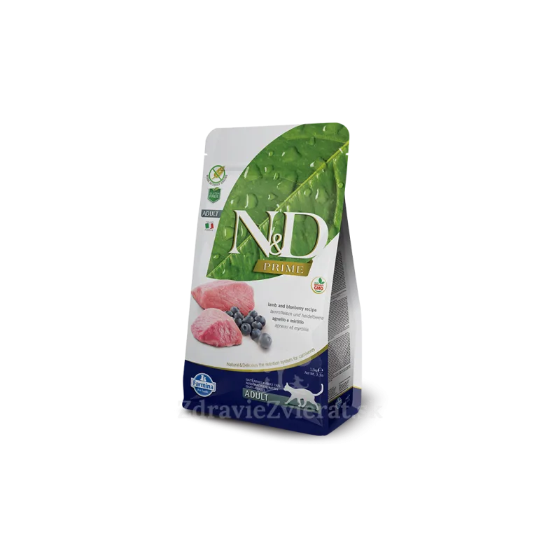 Farmina N&D Cat Prime (GF) Adult Lamb & Blueberry 300 g