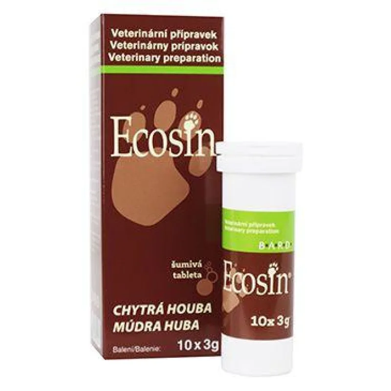 Ecosin chytrá huba pre zvieratá 10x3g