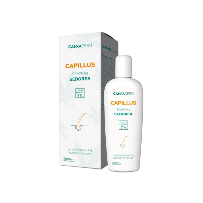 CANNADERM Capillus šampón seborea 150 ml