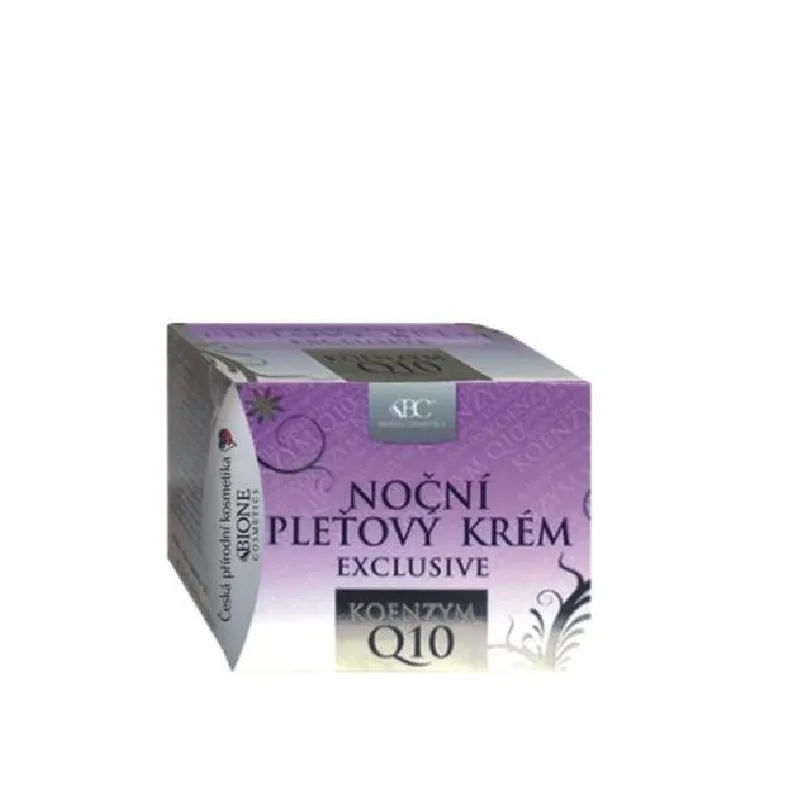Bione BIO Exclusive Pleťový krém nočný s koenzýmom  Q10 51ml