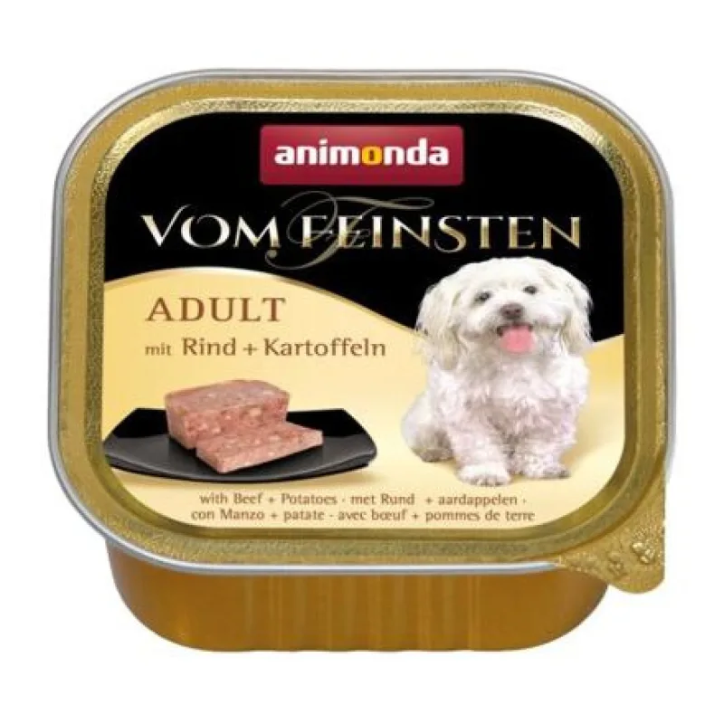 Animonda pes VF paštéta Adult hovädzie/zemiaky 150g