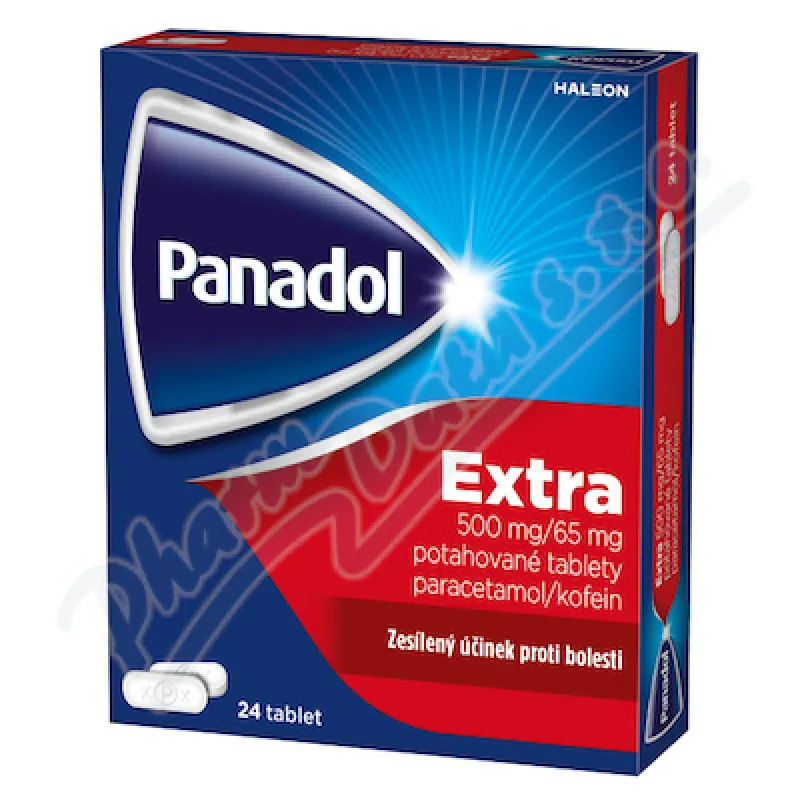 Panadol Extra 500mg/65mg tbl.flm.24 IV