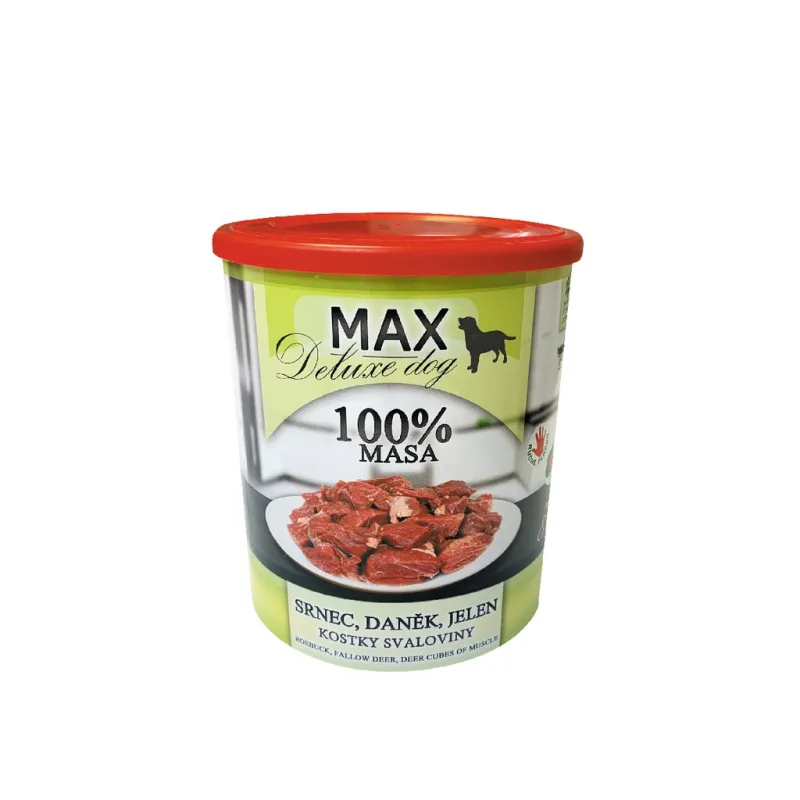 Konzerva Max Deluxe SRNEC, DANĚK, JELEN 800g