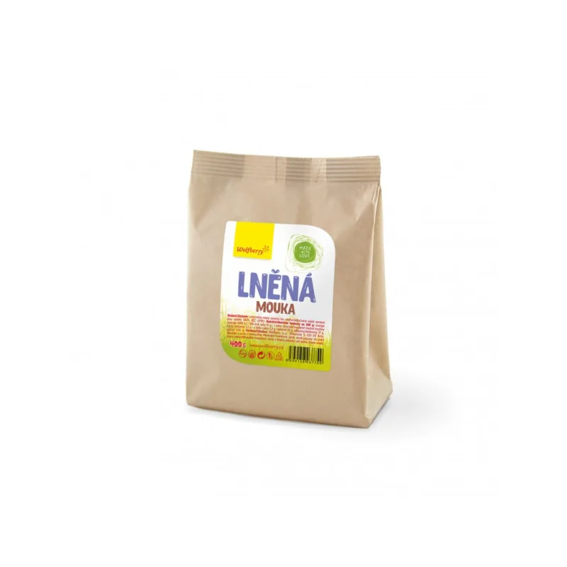 LNĚNÁ mouka - 400 g - WOLFBERRY