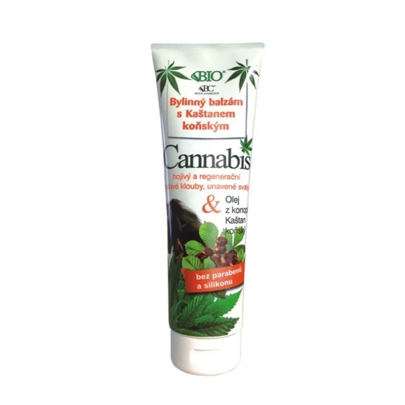 Bione  BIO CANNABIS  Konský bylinný balzam 300ml