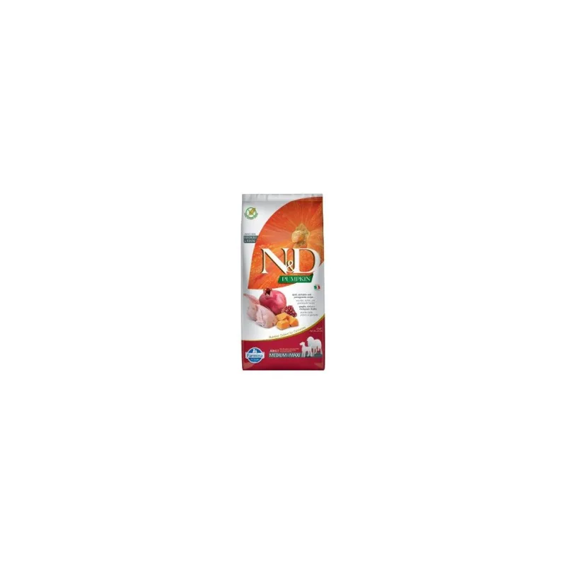 N&D Pumpkin DOG Adult M/L Quail & Pomegranate 12kg