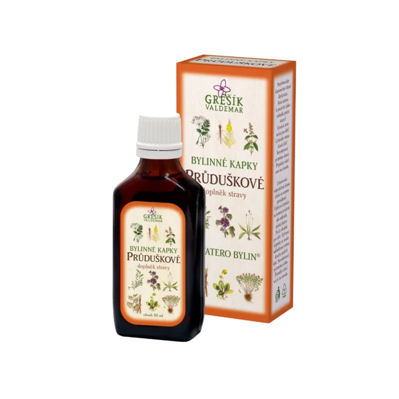 Průduškové kapky 50ml GŘEŠÍK