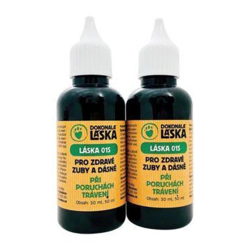 LÁSKA 01S Pre zdravé zuby a ďasná psov 100ml