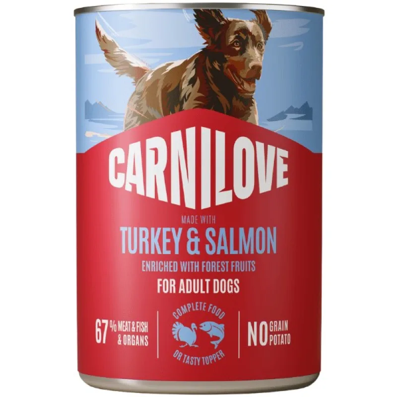 Carnilove Salmon & Turkey for adult dogs 400g
