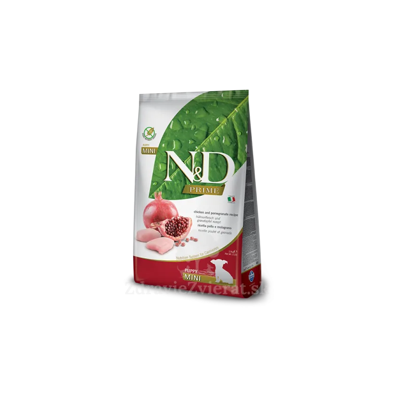 N&D PRIME DOG Puppy Mini Chicken & Pomegranate 800g