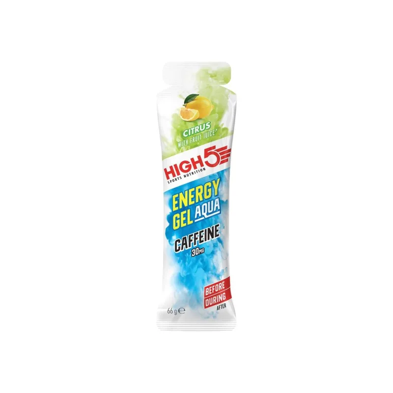 Energy Gel Aqua Caffeine - citrus 66 g HIGH5
