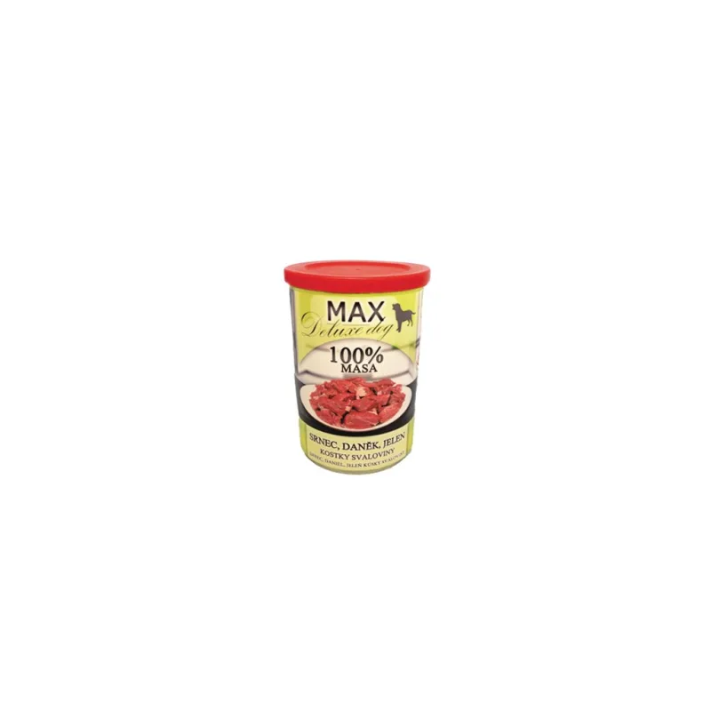 Konzerva Max Deluxe SRNEC, DANĚK, JELEN 400g