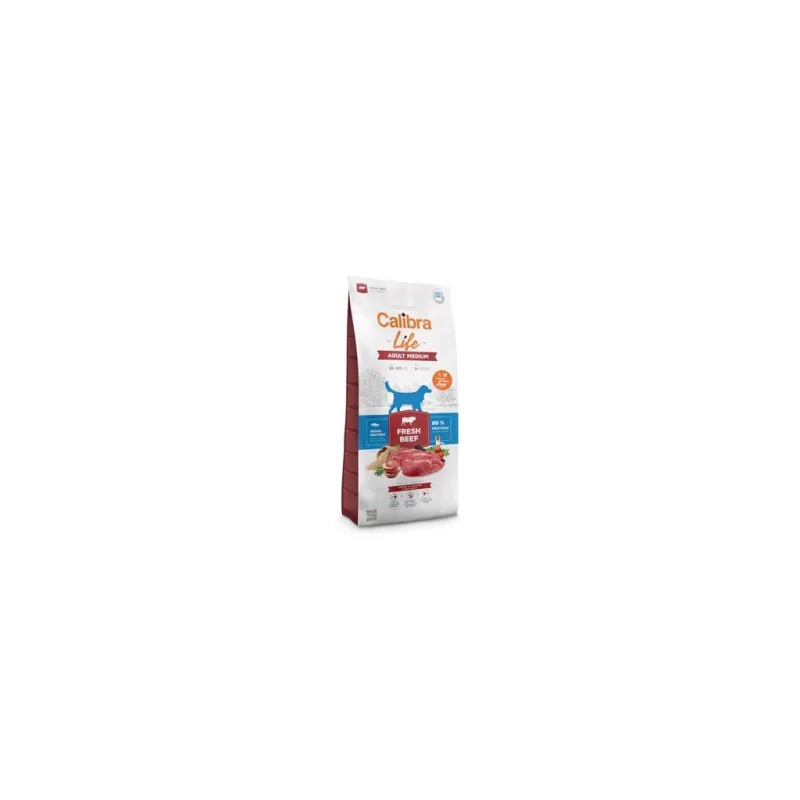 Calibra Dog Life Adult Medium Fresh Beef 12kg