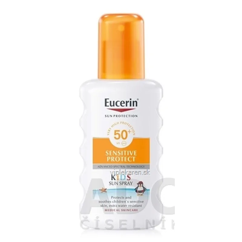 Eucerin SUN SENSITIVE PROTECT SPF 50+ Detský sprej na opaľovanie 1x200 ml
