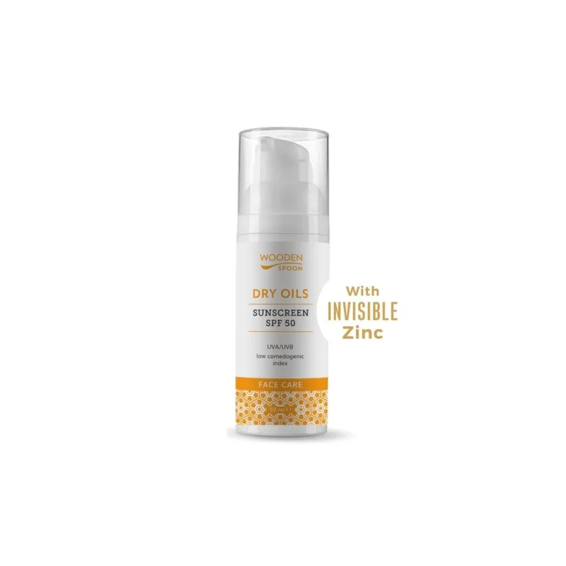 Opaľovací krém na tvár s nízkym komedogénnym indexom SPF 50, 50 ml