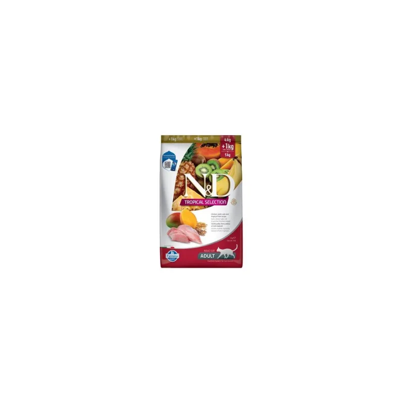 N&D TROPICAL SELECTION CAT Adult Chicken 4+1kg