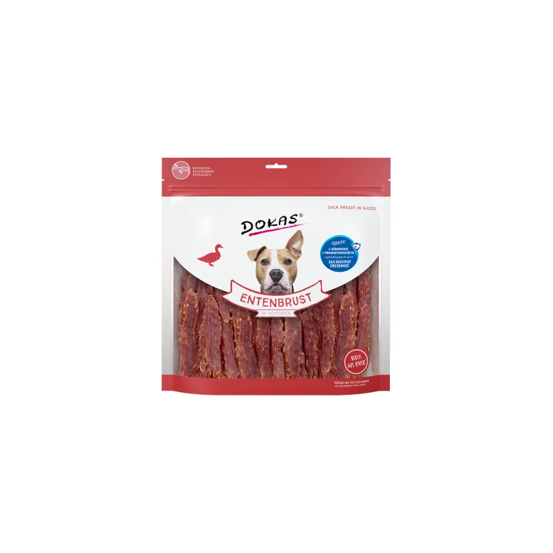Dokas Kachní prsa proužky široké 900 g
