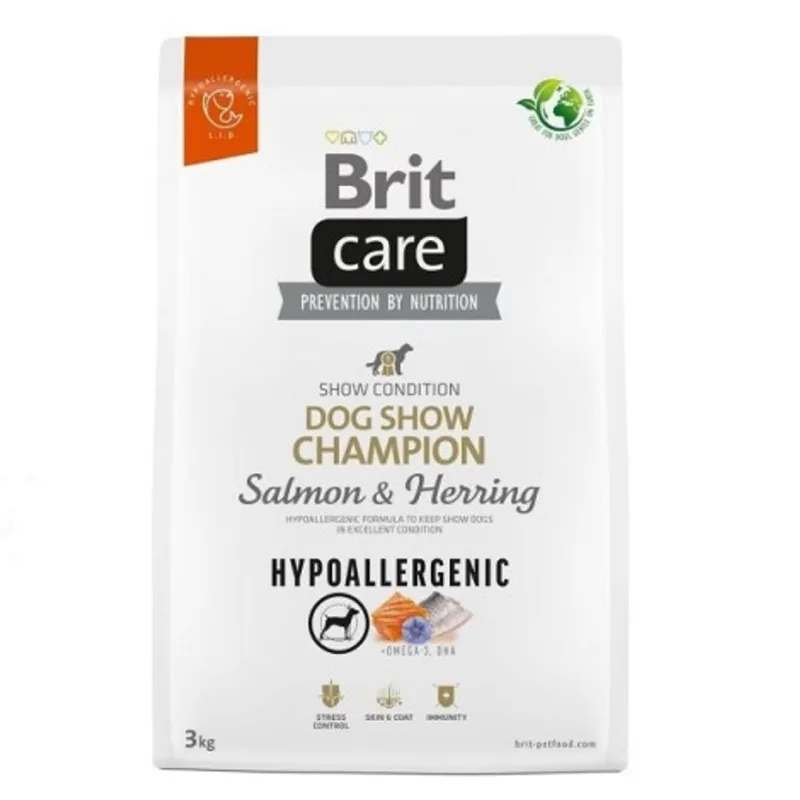 Brit Care Dog Hypoallergenic Výstavný šampión 3kg