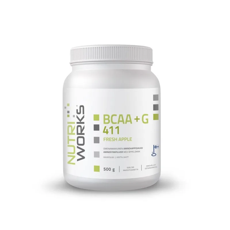 BCAA + Glutamin 4:1:1 500g fresh apple
