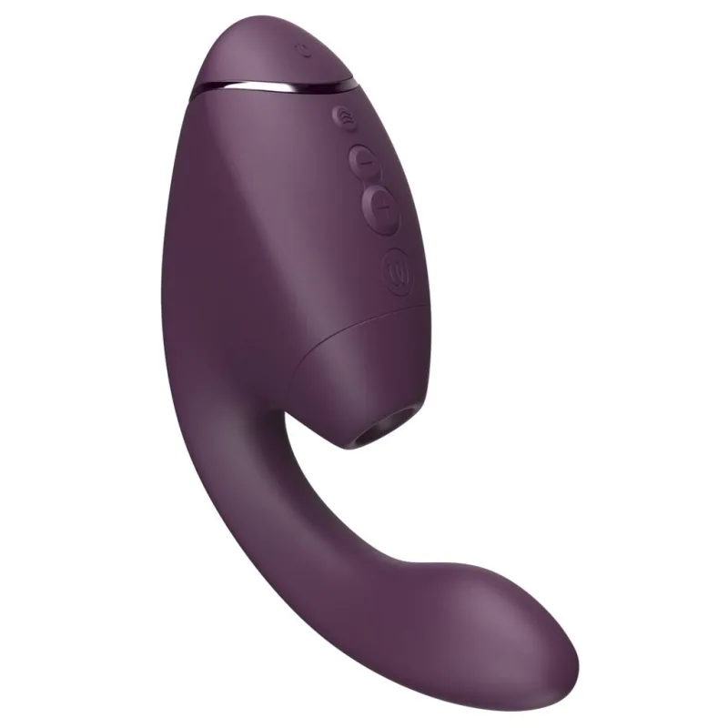 Womanizer Next Duo - 2v1 G-bod vibrátor (fialový)