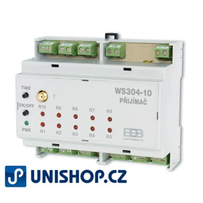 WS304-10  -  10-ti kanálový přijímač