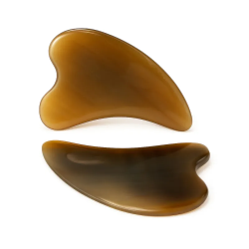 MycoMedica Gua Sha z pravého buvolího rohu | 95 mm x 6 mm