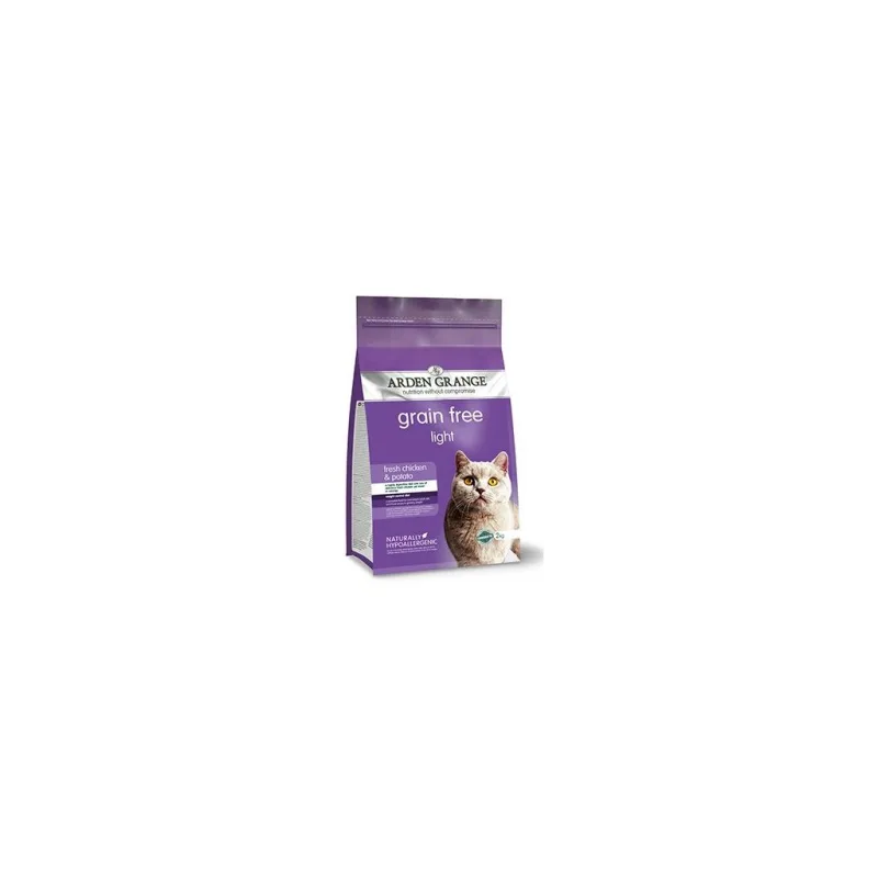 Arden Grange GF Cat Adult Light fresh Chick&Potato 2kg