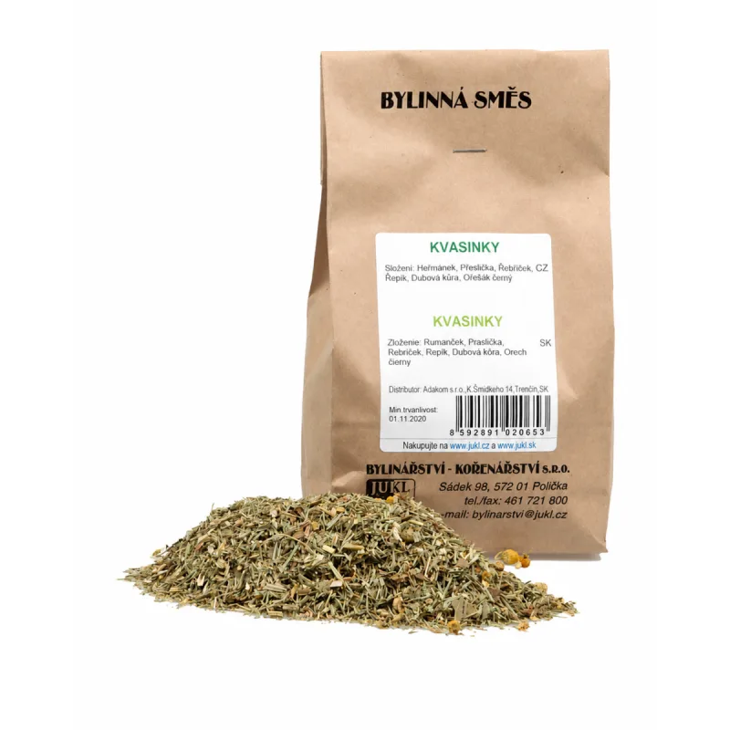 JUKL Bylinkový čaj Kvasinky 100 g