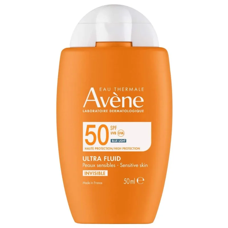 Avene Sun Ultra Fluid Invisible – Slnečný fluid SPF 50+ 50 ml