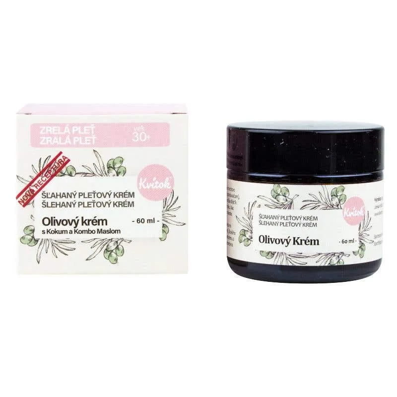 Kvitok Olivový krém pre zrelú pleť 30+ 60 ml
