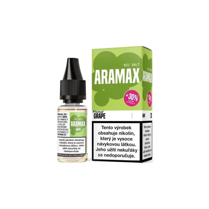 Liquid Aramax SALT Grape 10ml - 10mg