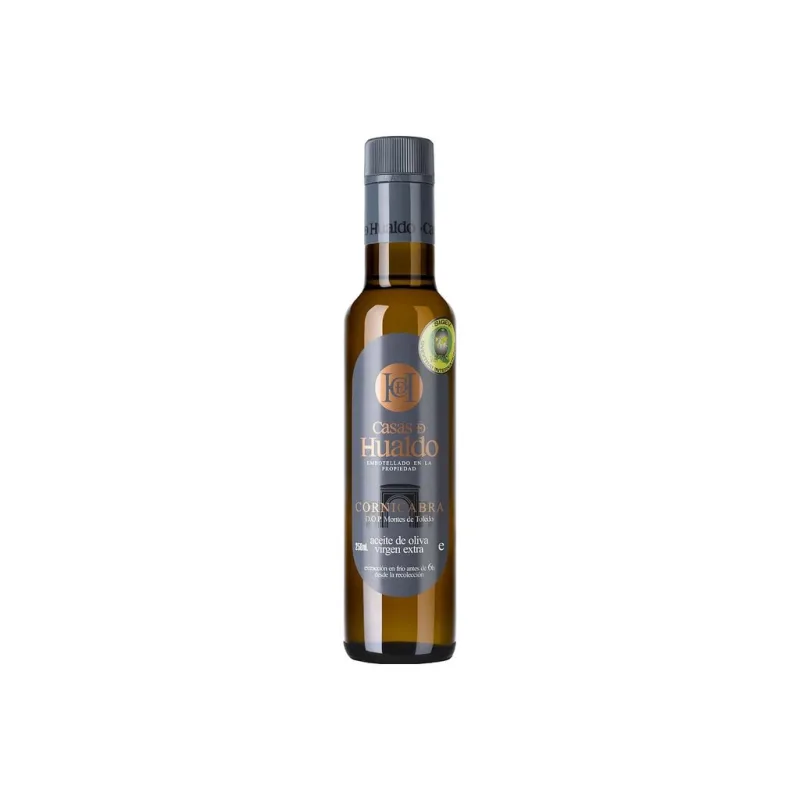 Casas de Hualdo Cornicabra 250 ml – prémiový extra panenský olivový olej