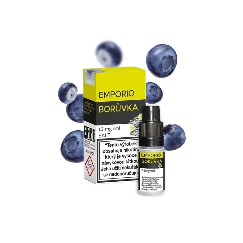 Emporio Salt - Borůvka - 12mg  Blueberry