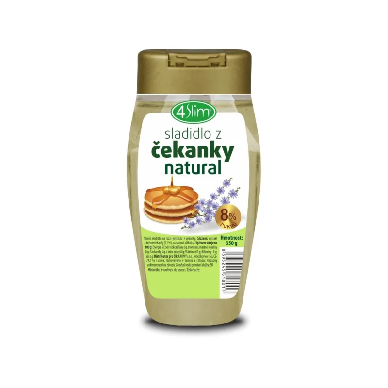 4Slim Sladidlo z čekanky natural 350g