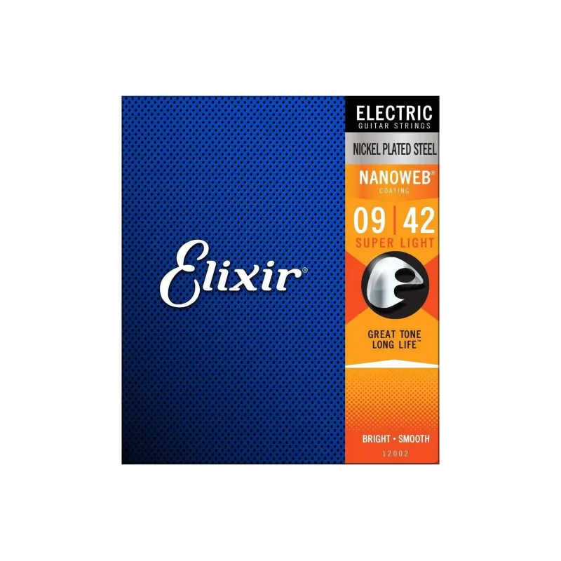 Elixir Electric Nanoweb 12002 Super Light – náhled 1