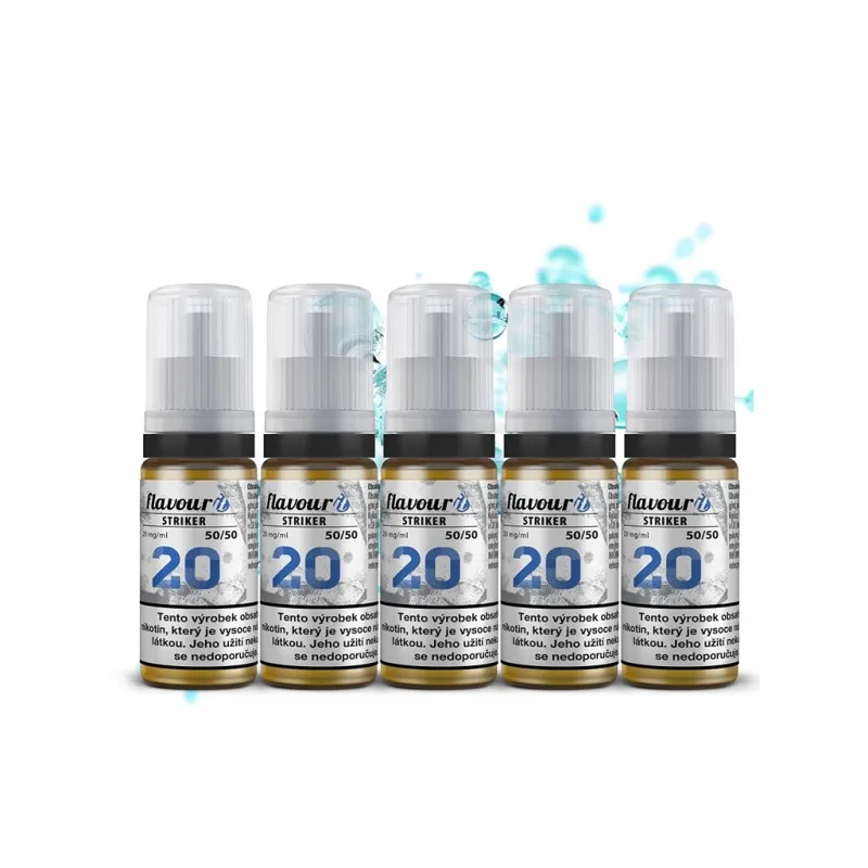 Flavourit STRIKER - nikotinový booster - 50/50 - 5x10ml - 20mg