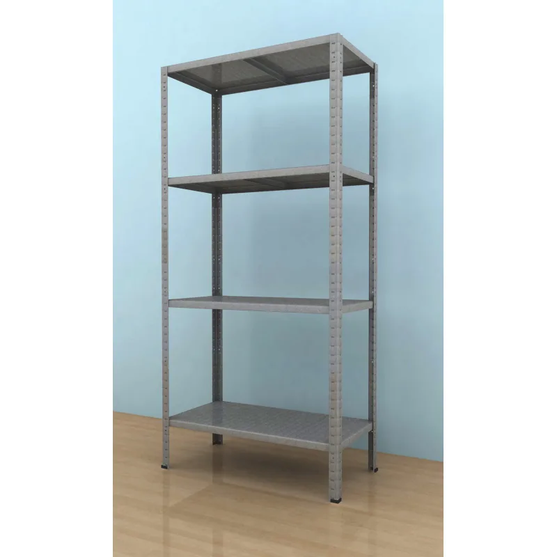 Kovový regál Drumy 1600x900x400/4, 130kg/pol., pozink