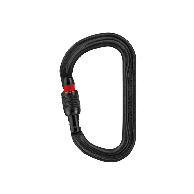 Karabina VULCAN SCREW LOCK šroub. zámek ČERNÁ