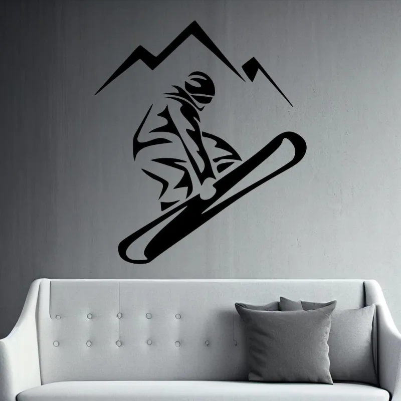 Samolepka Snowbordista
