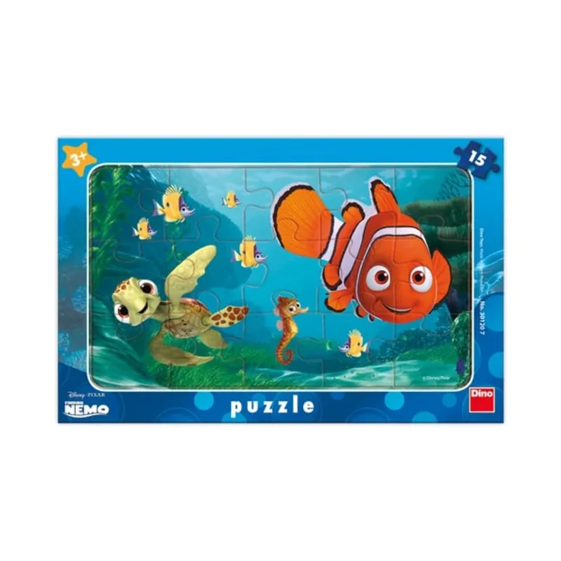 Doskové puzzle Nemo a korytnačka 15 dielikov