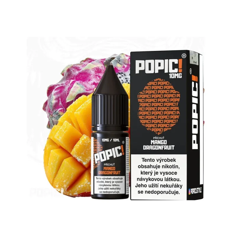 Liquid POPIC! Salt Mango Dragonfruit 10ml - 10mg