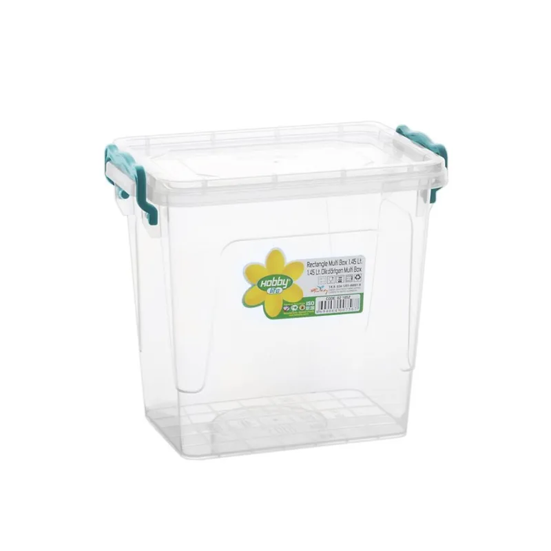Box plastový multi obdĺžnik vysoký 1,45 l