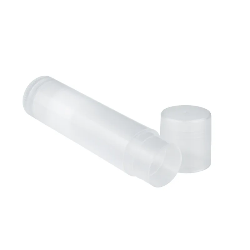 Plastová tuba pro rtěnku nebo balzám na rty transparentní, 4,5 ml, 1 ks