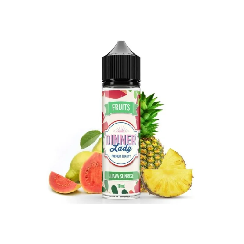 Příchuť Dinner Lady S&V Fruits 10ml Guava Sunrise