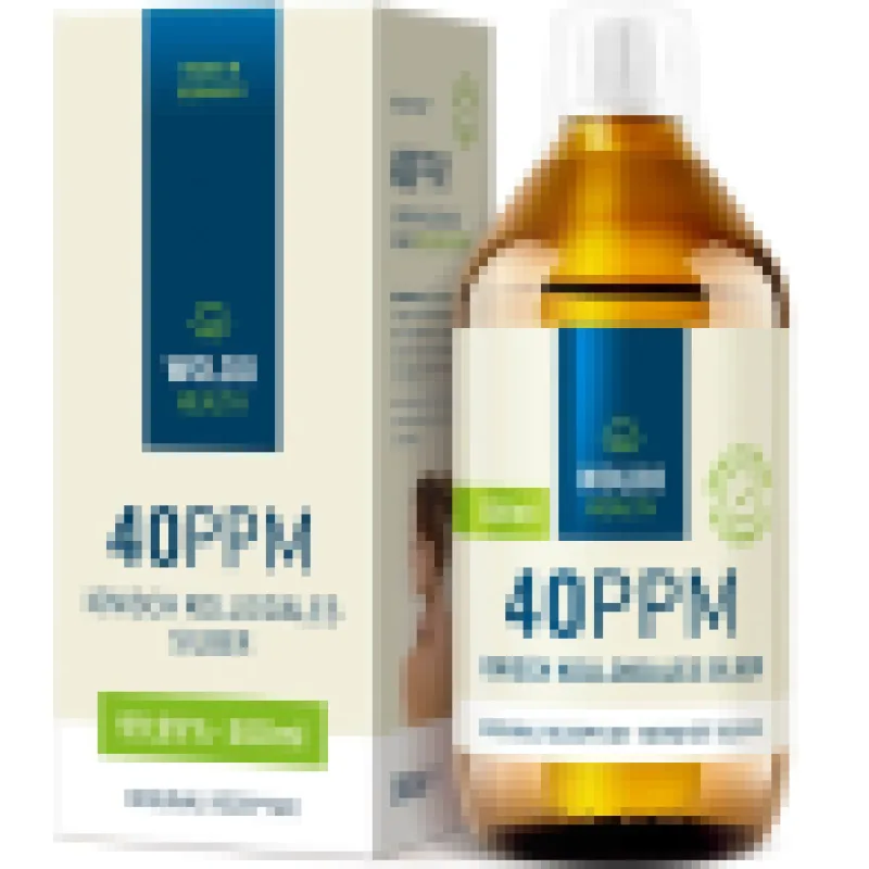 Koloidné striebro 40 ppm 500ml