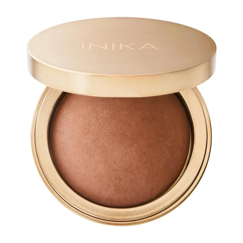 Inika Organic Baked Mineral Bronzer Powder Sunbeam 8 g