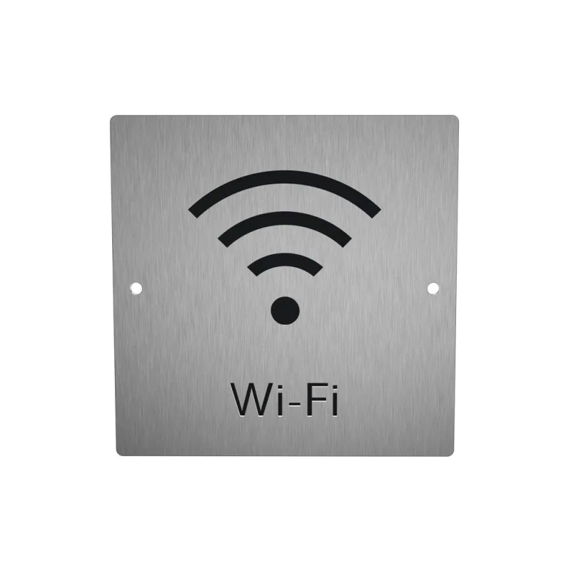 Nerezový piktogram WIFI 1b