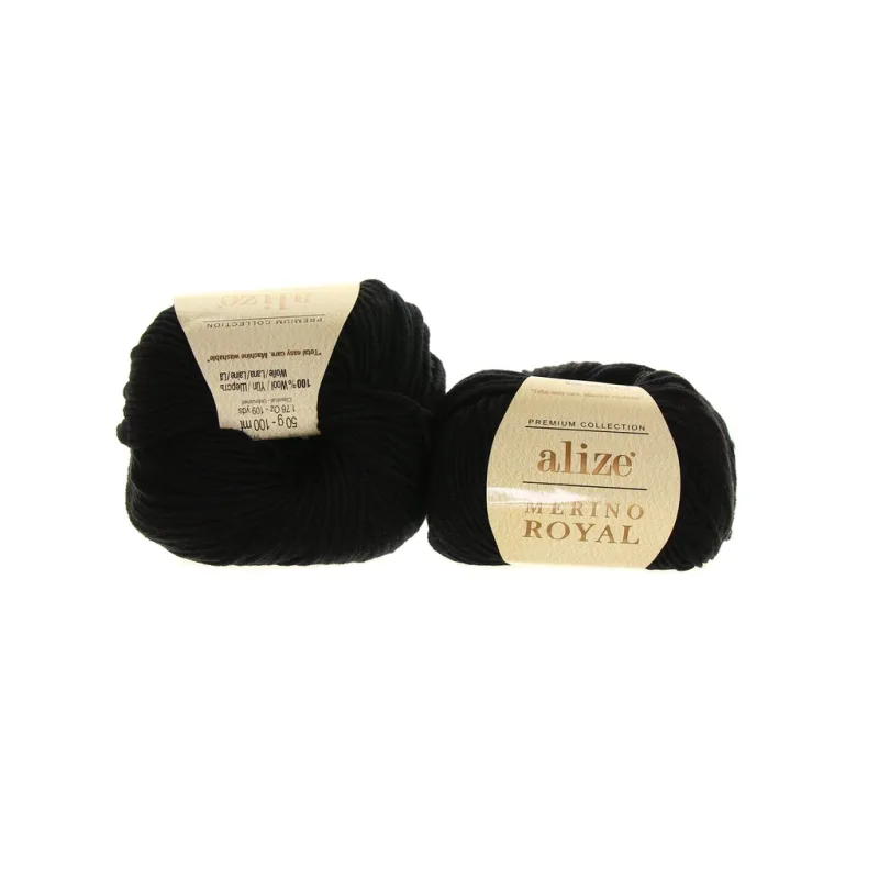 Merino Royal černá 60