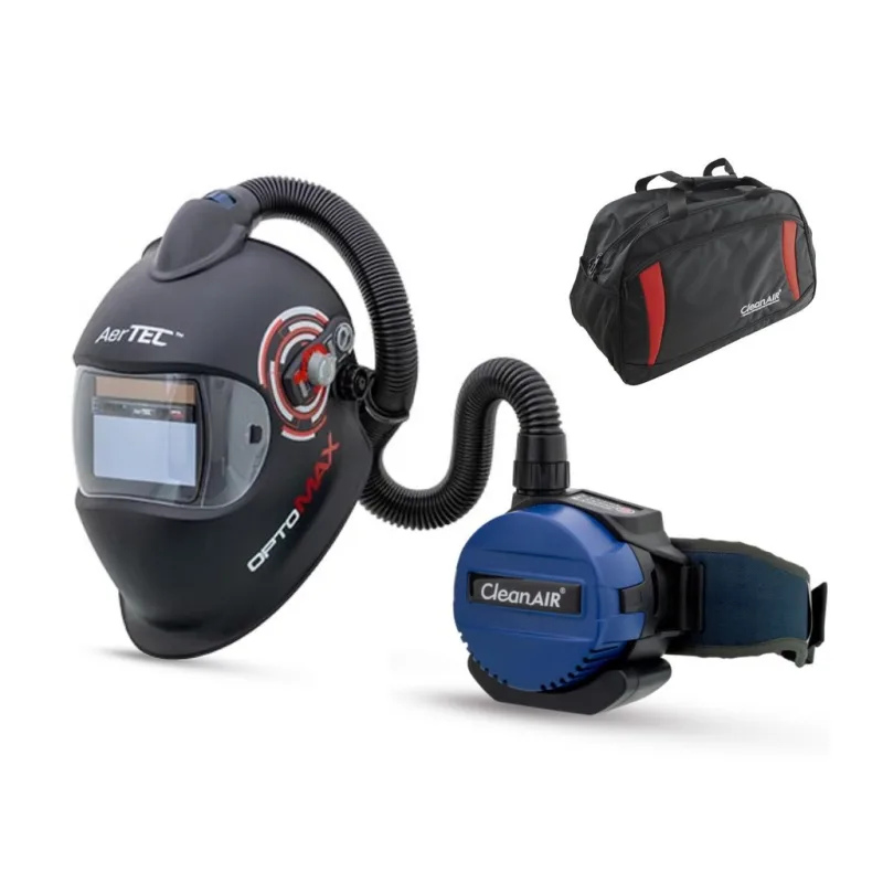 Svářečská kukla AerTEC OptoMAX Air + CleanAIR Basic