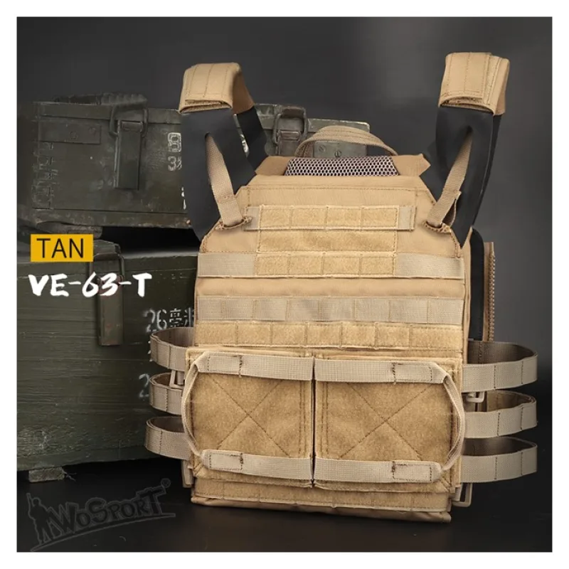 WST MOLLE nosič plátů JPC 2.0 – Písková